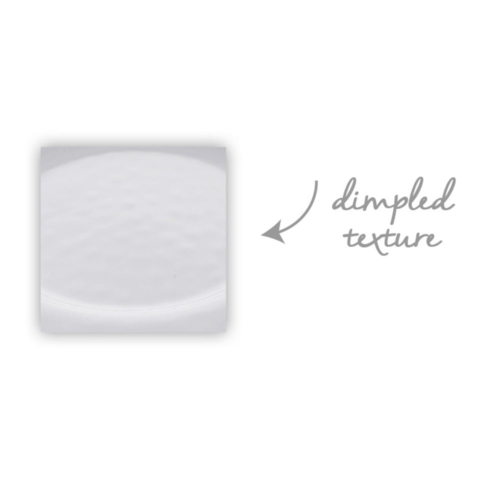 10.5in Melamine Dimpled Plate (24PK) - Mason Gray
