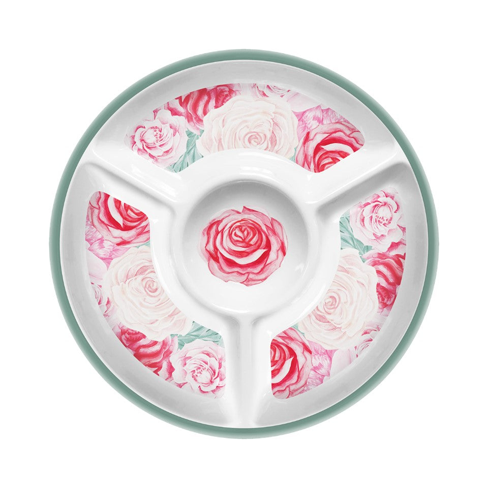 13.25in Melamine C&D Tray - April Showers