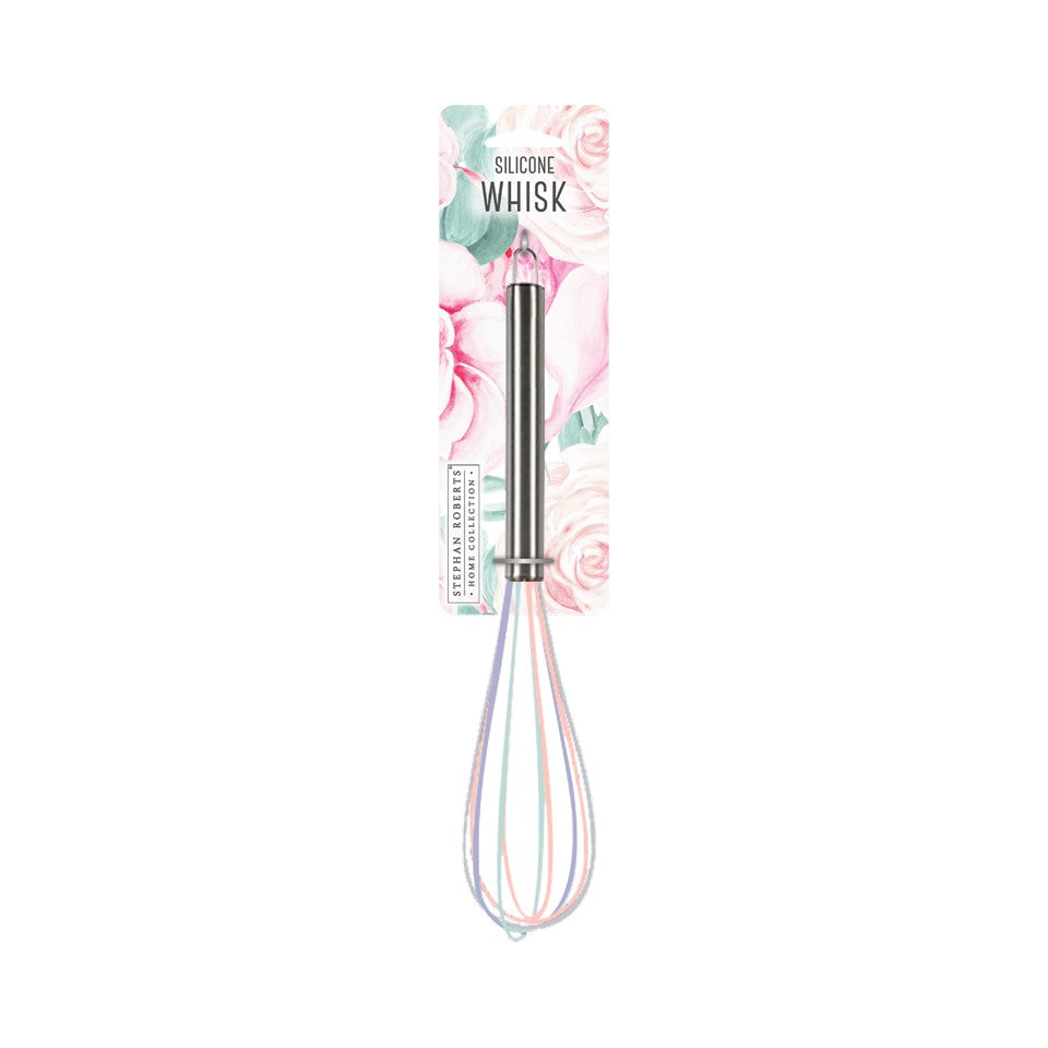 11.4in Silicone / SS Multi-Colored Whisk - April Showers