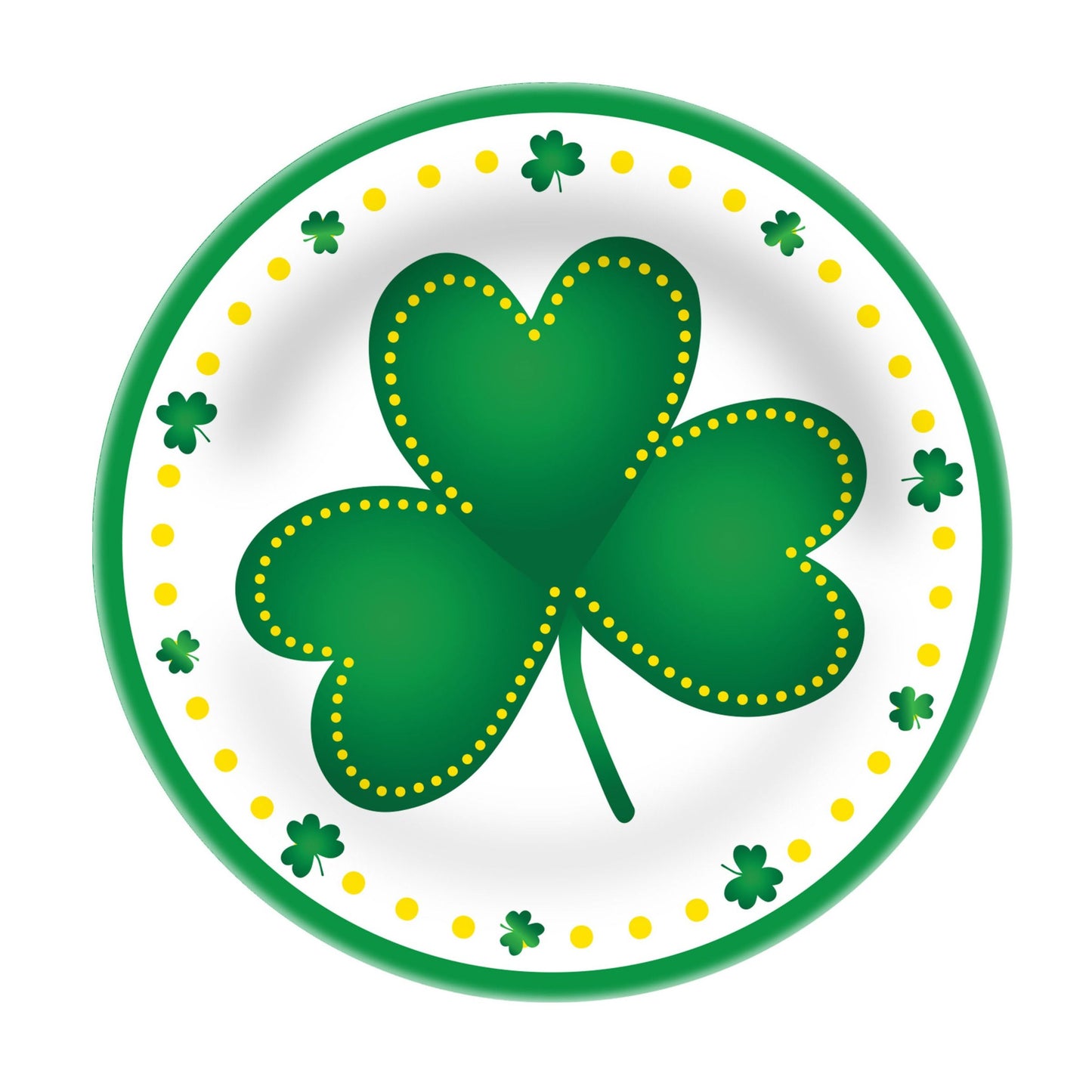 8in Melamine Salad Plate - Happy St. Patrick's Day