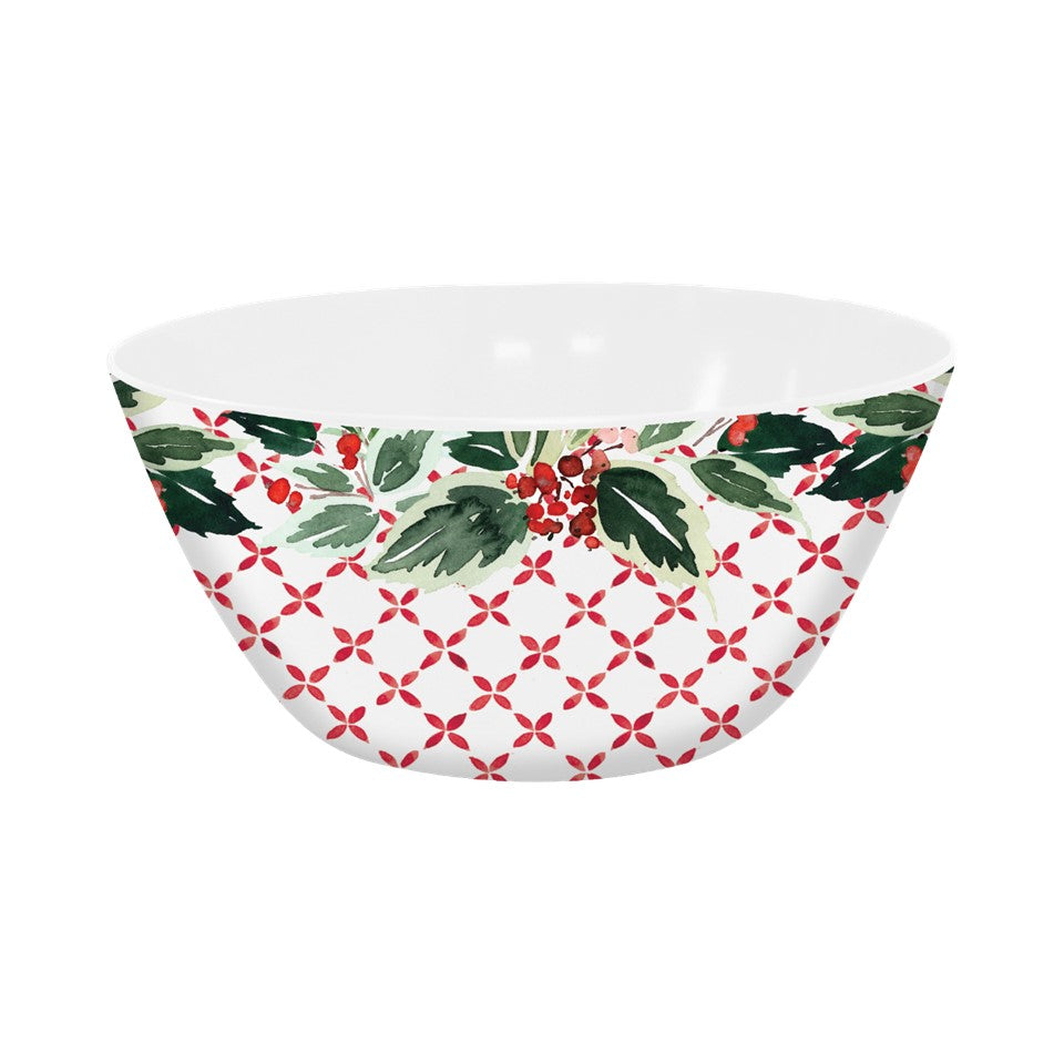 3.5qt Melamine Serving Bowl - Merry Christmas