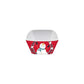 6pc Melamine Snack Square Bowl Set 3.5X2in - Merry Little Christmas
