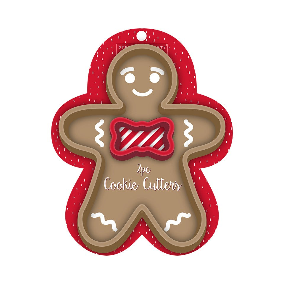 Various SS 2pc Figural Cookie Cutter PDQ - Merry Little Christmas