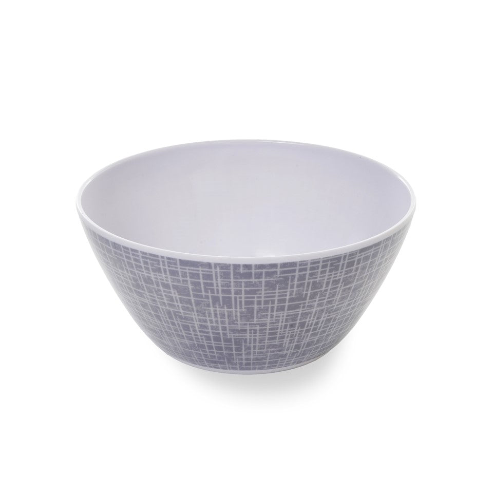 12pc Melamine / PS Standard Dinnerware (01pk E-Com) Set - Antique Mandala