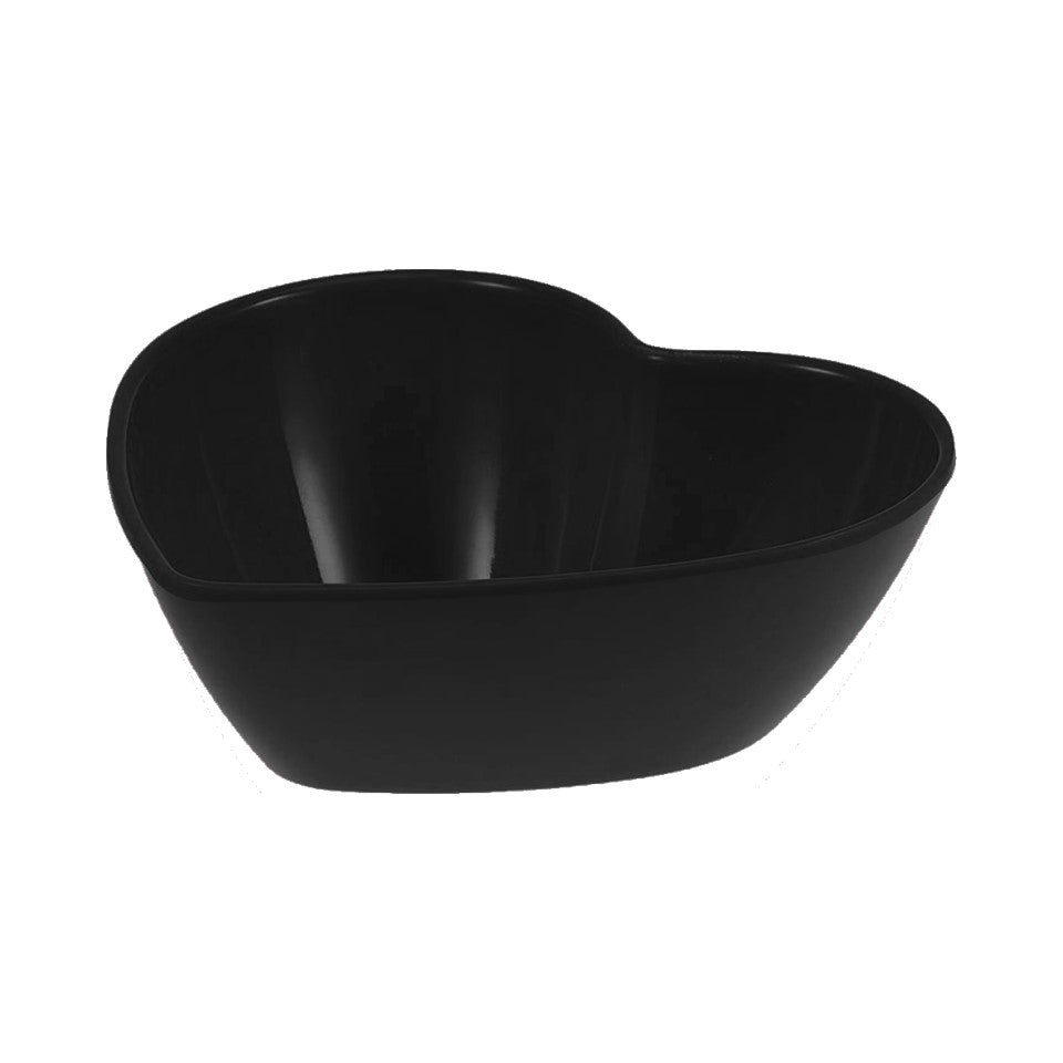 12.6x3in Melamine Heart-Shaped Bowl - Day Of The Dead Geo