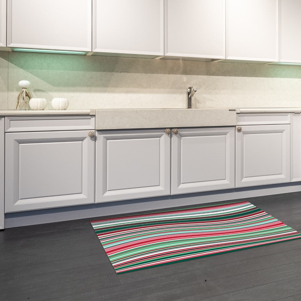 18x30in PVC Printed Floor Mat - Christmas Cheer