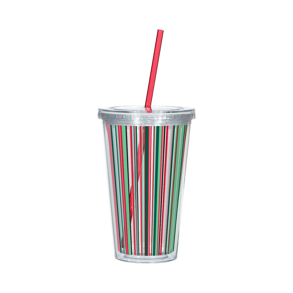16oz PS D-Wall Travel Tumbler PDQ - Christmas Cheer