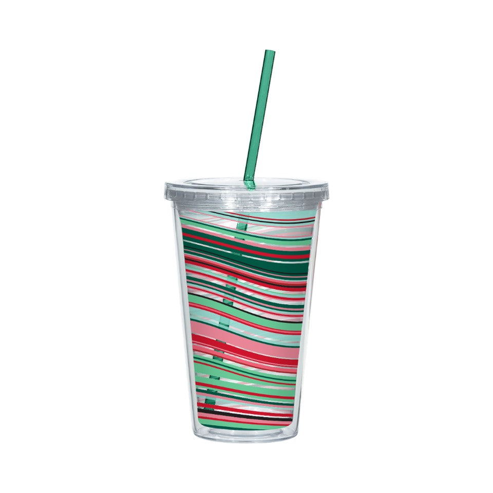 16oz PS D-Wall Travel Tumbler PDQ - Christmas Cheer