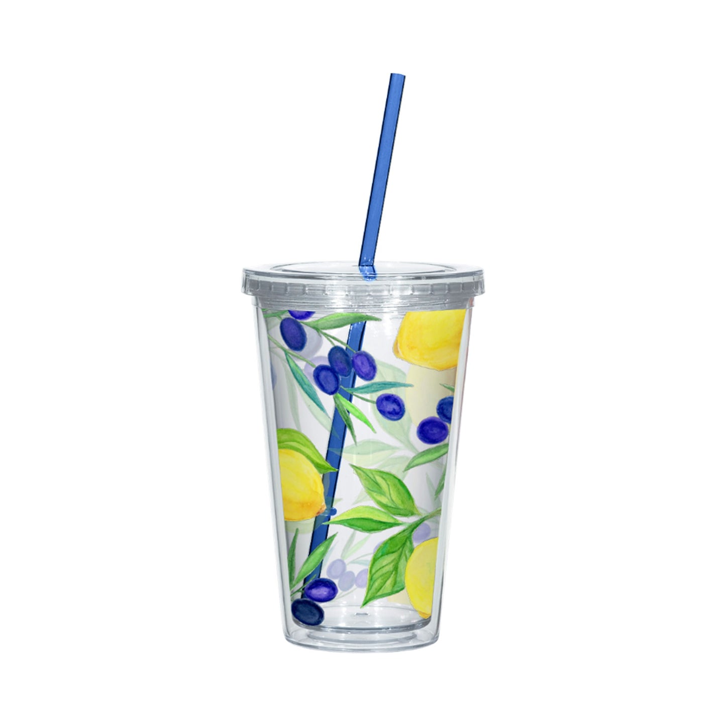 16oz PS D-Wall Travel Tumbler PDQ - Country Lemon