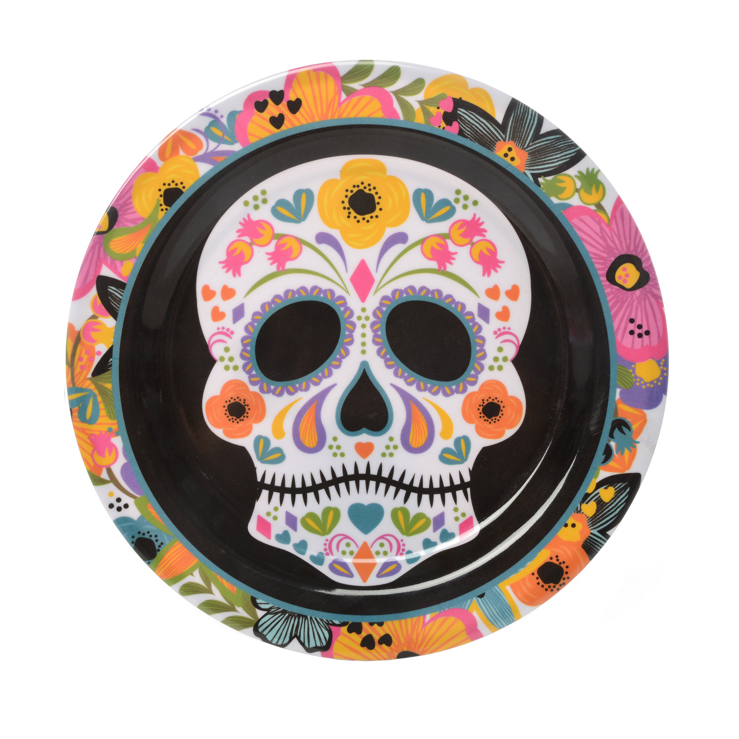 11in Melamine Dinner Plate - Day Of The Dead