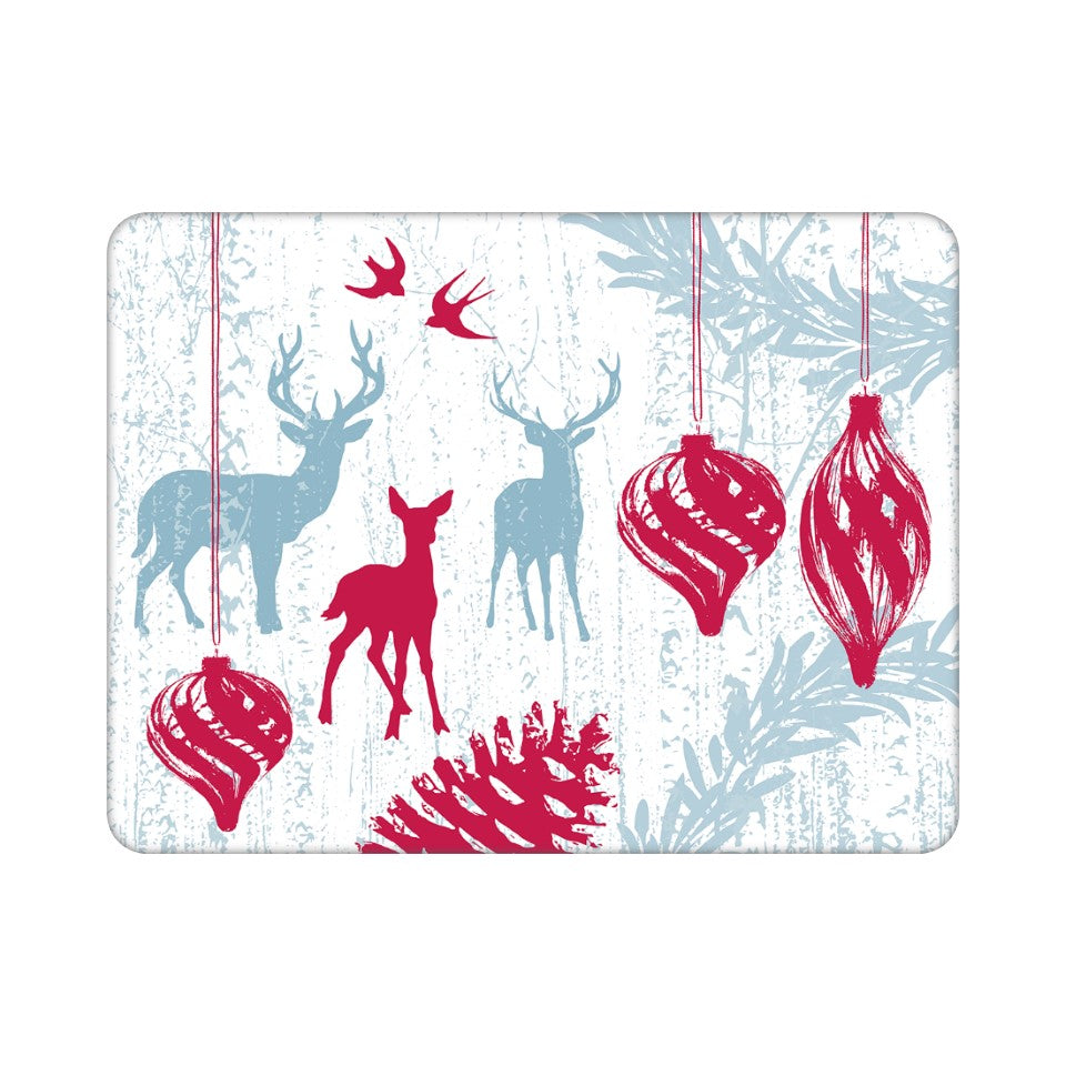 12.25x17in PP & Eva Foam Placemat - Rustic Holiday