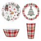 16pc Melamine Dinnerware Assorted Set in Color Box - Warm Wishes