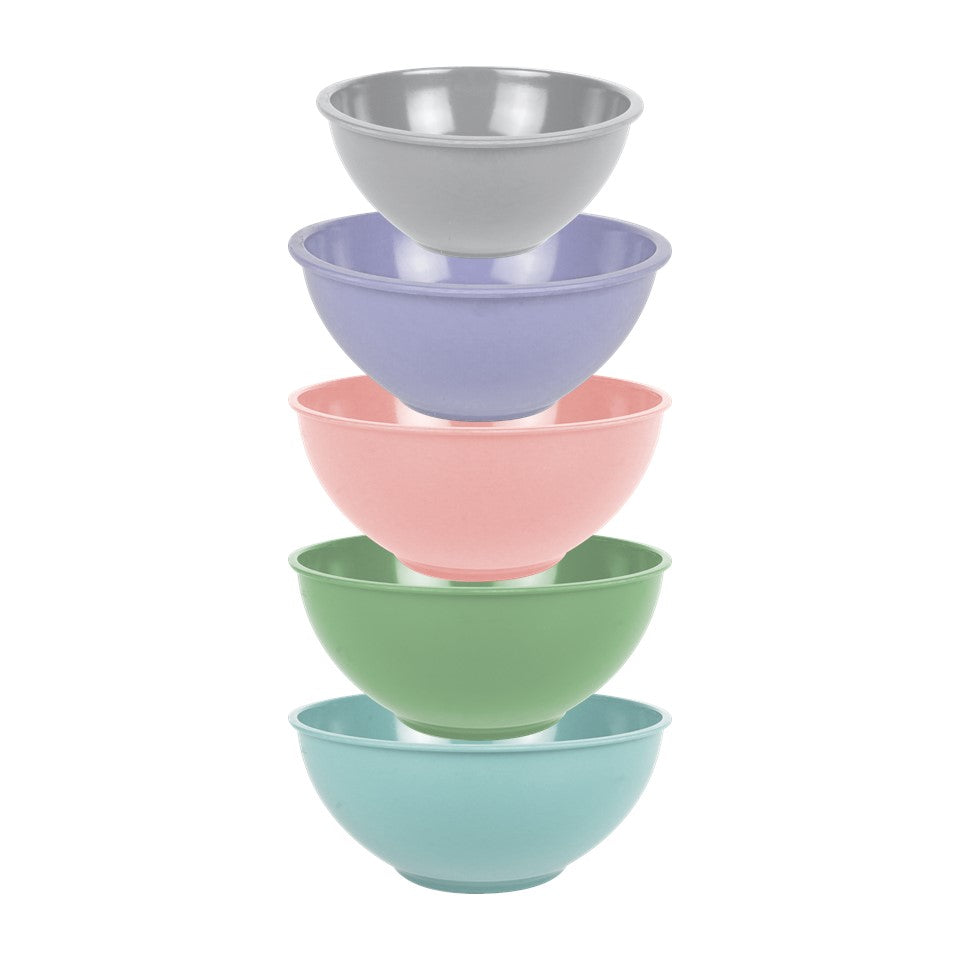 5pc Melamine Mixing Bowl Set - Blossom Breeze