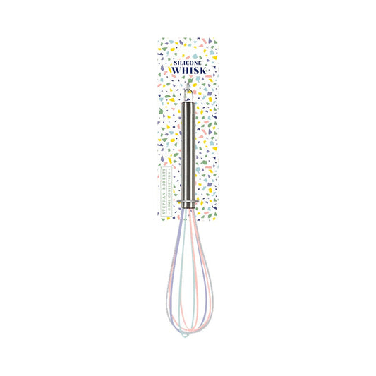 11.4in Silicone / SS Multi-Colored Whisk - Blossom Breeze