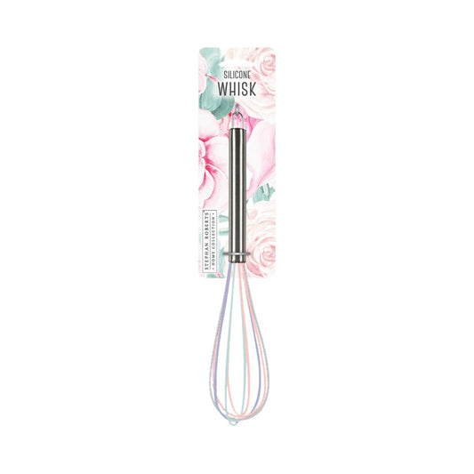 11.4in Silicone / SS Multi-Colored Whisk - April Showers