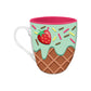 17oz Stoneware Coffee Mug PDQ - Ice Cream Shoppe