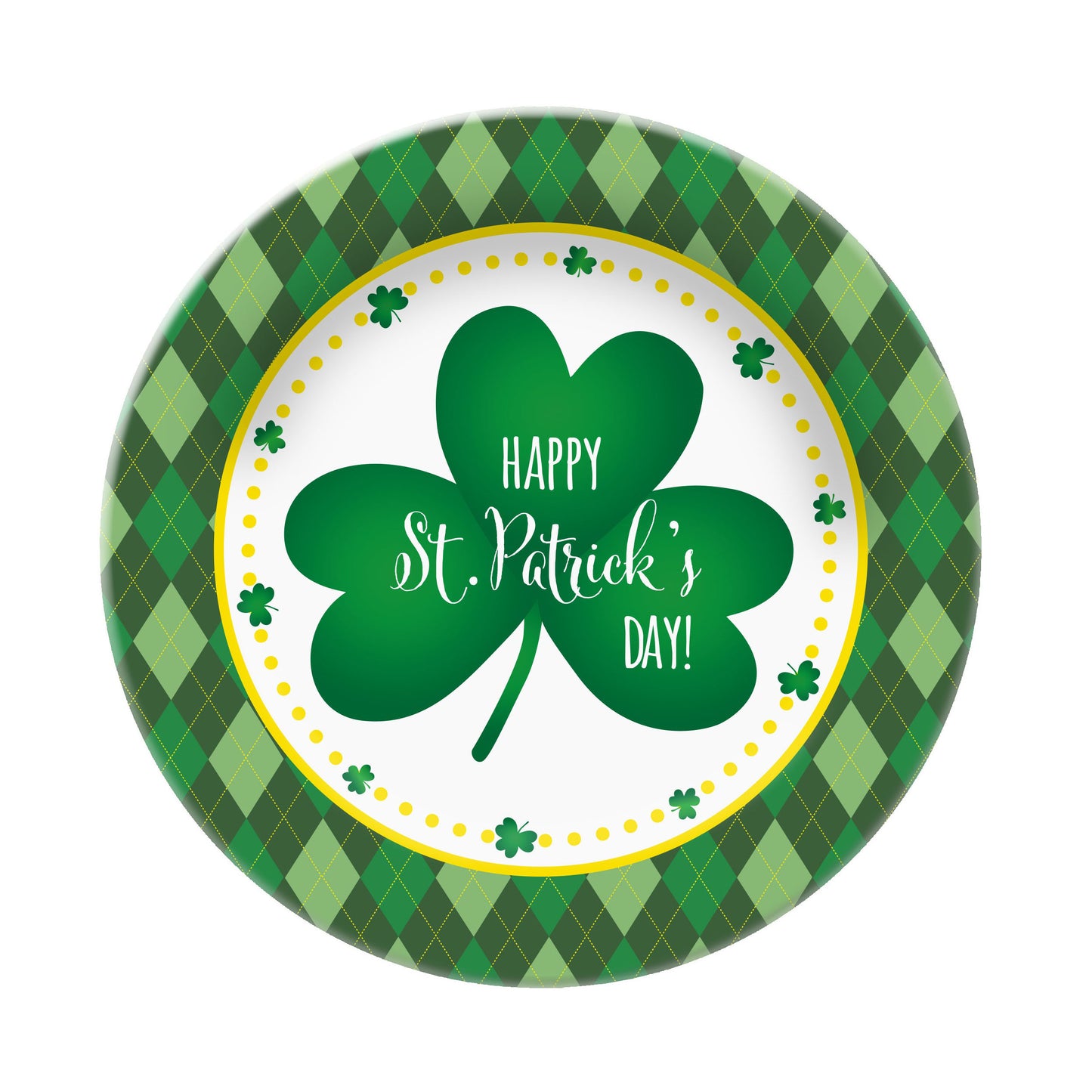 11in Melamine Dinner Plate - Happy St. Patrick's Day