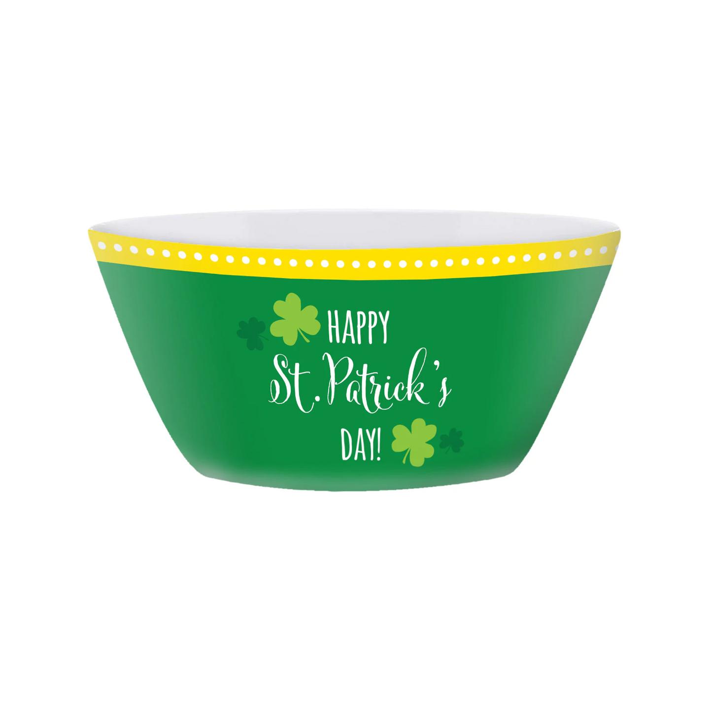 5.875in Melamine Small Bowl - Happy St. Patrick's Day