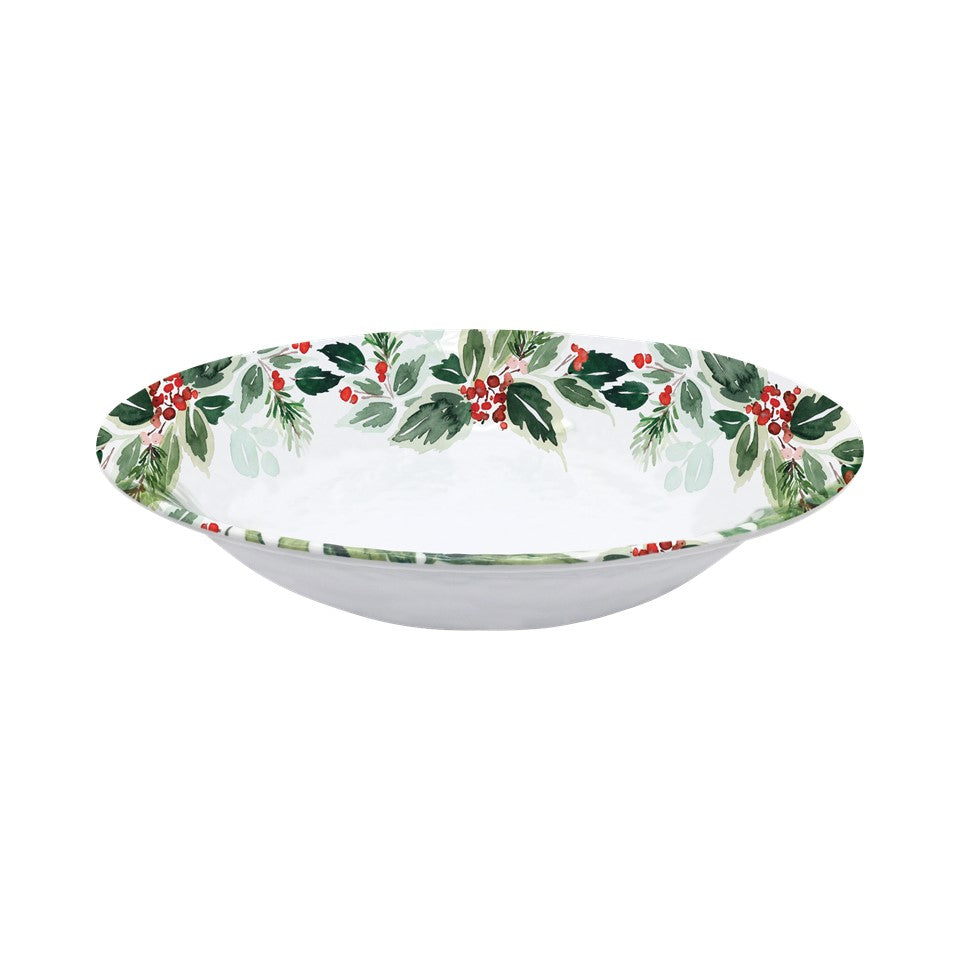 3pc Melamine Salad Serving Set - Merry Christmas