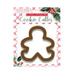 Various Silicone / SS Holiday Shapes Cookie Cutter  - Merry Christmas