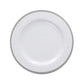 8.5in Melamine Dimpled Plate (24pk) - Mason Gray