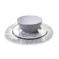 42pc Melamine / PS Dinnerware PDQ Assorted - Antique Mandala