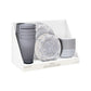 42pc Melamine / PS Dinnerware PDQ Assorted - Antique Mandala