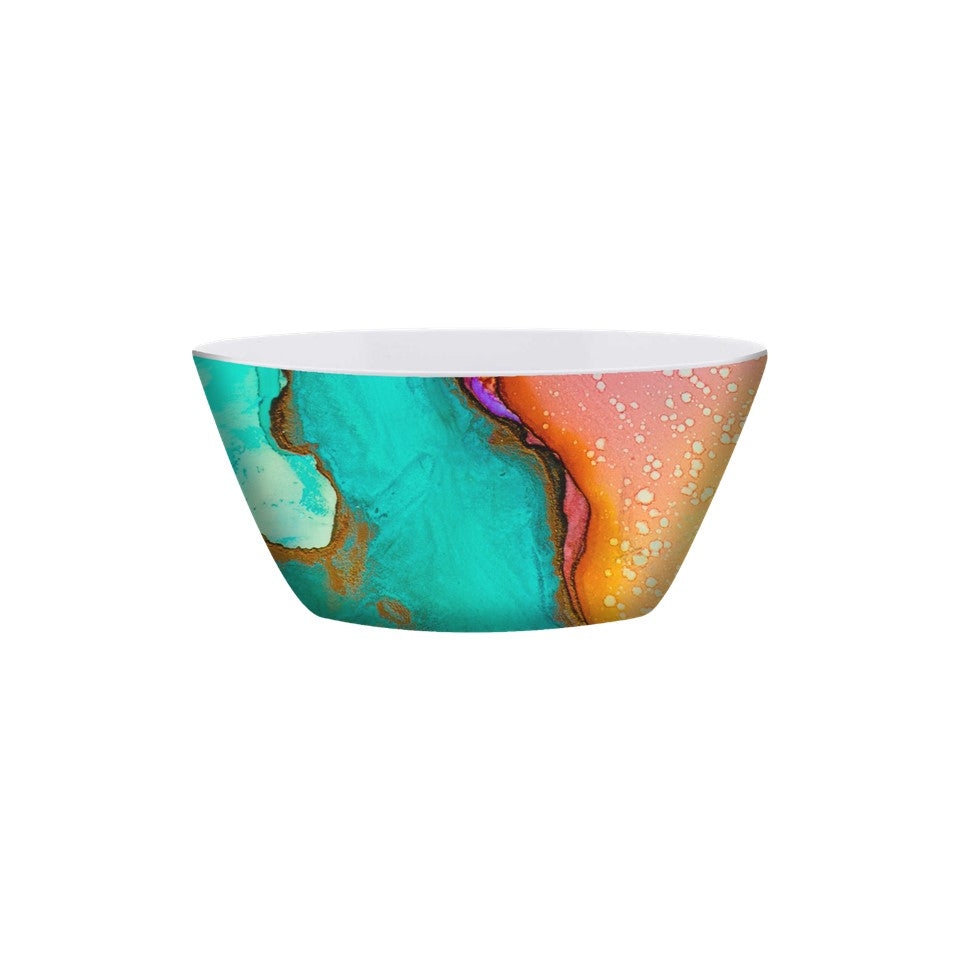 42pc Melamine Dinnerware Assorted PDQ - Seashell (Solid Color) - Summer Splash