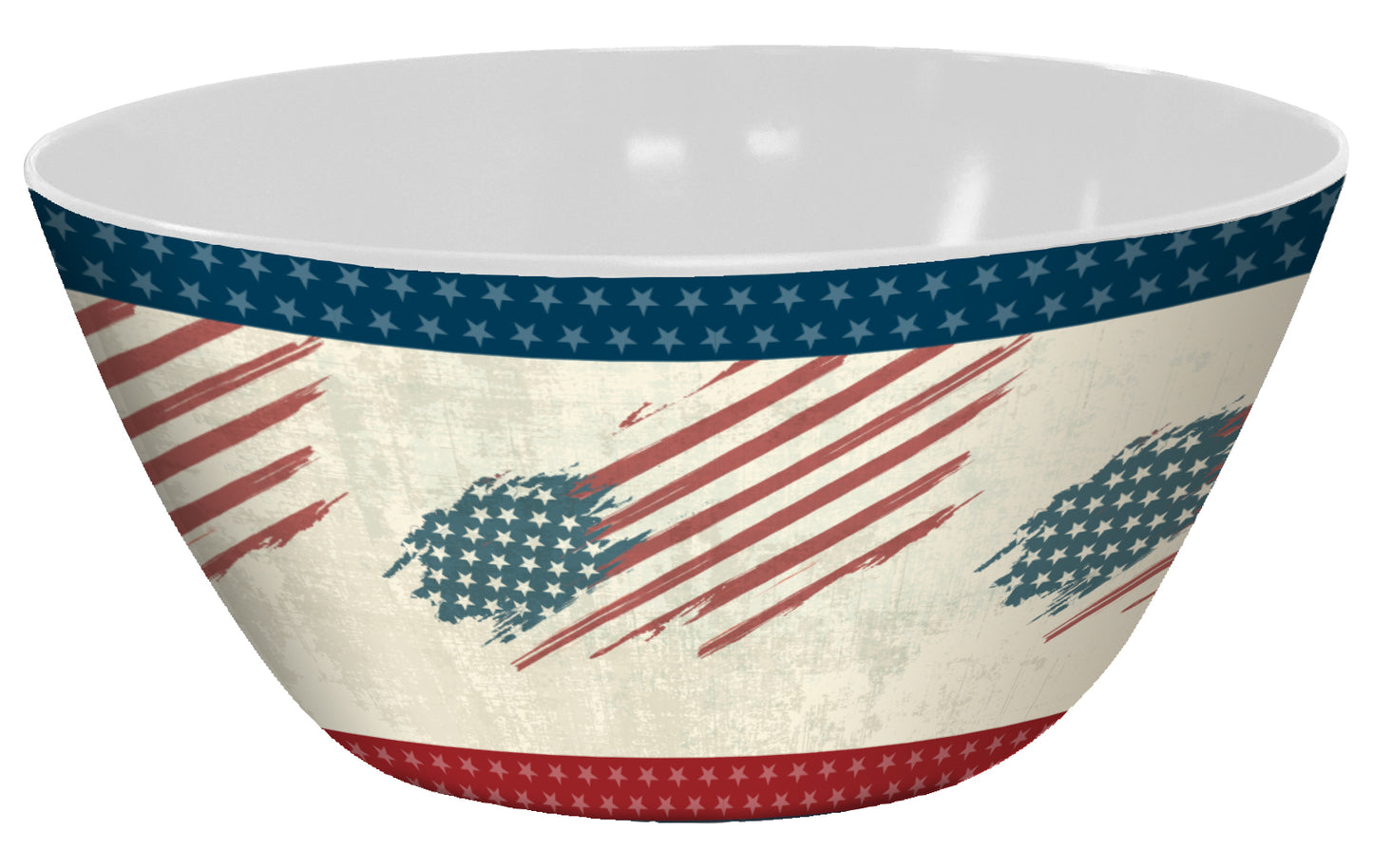 96pc Melamine Dinnerware Assorted PDQs (22in) - Memorial Day