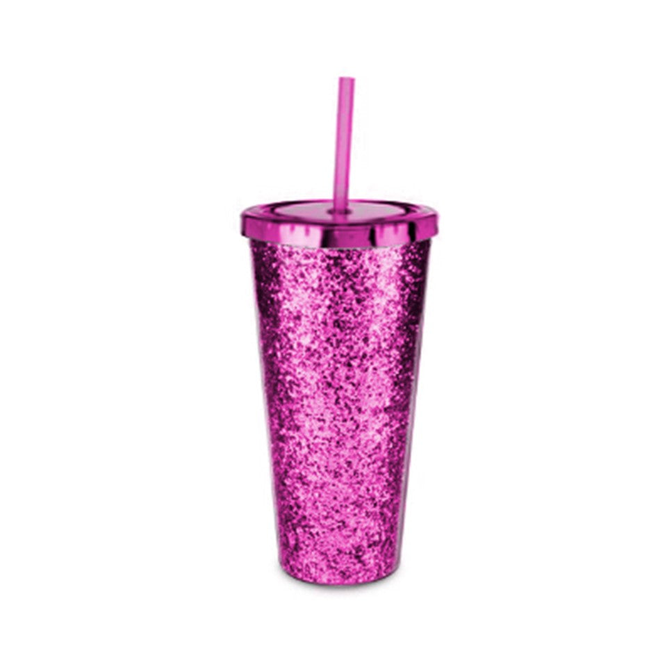 21oz AS Glitter Travel Tumbler PDQ - Day Of The Dead Geo