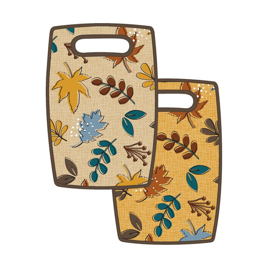 12X8in PP Double-Sided Cutting Board  - Autumn Breeze