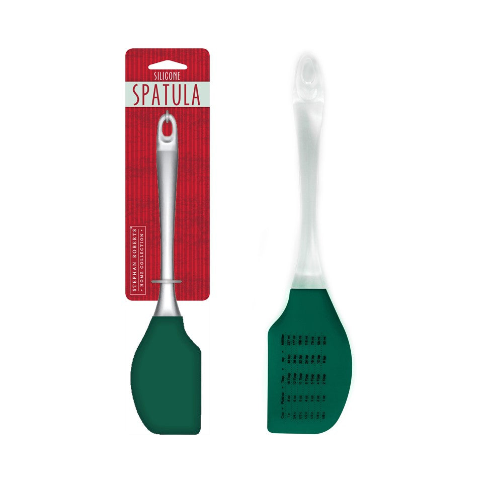 10.3in Silicone / PS Solid Spatula  - Playful Penguins