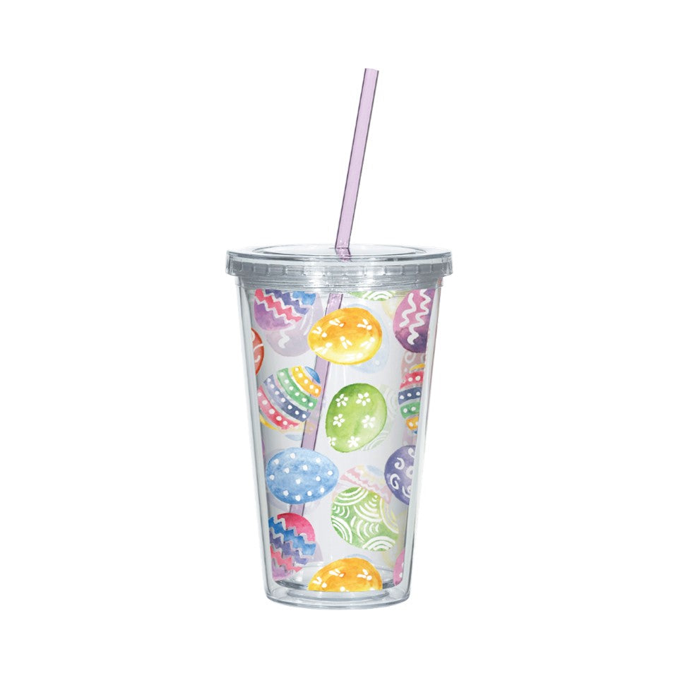 16oz PS D-Wall Travel Tumbler PDQ - Happy Easter