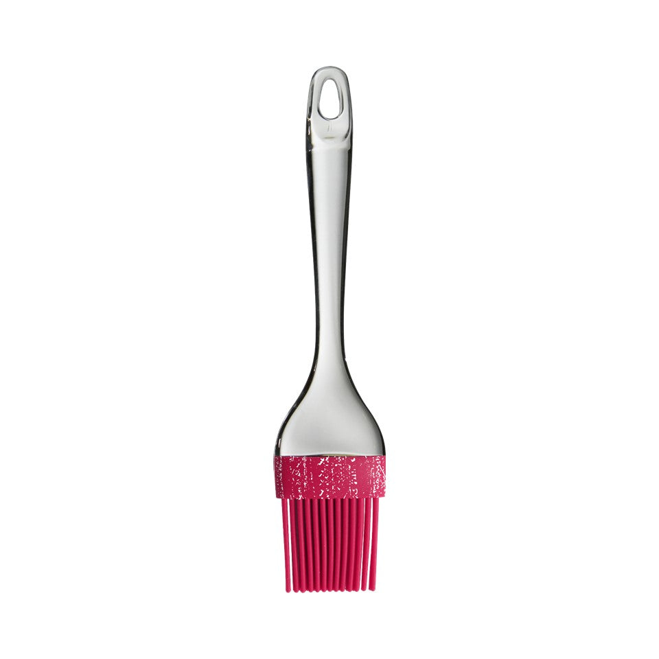 8.66in Silicone / PS Basting Brush - Rustic Holiday