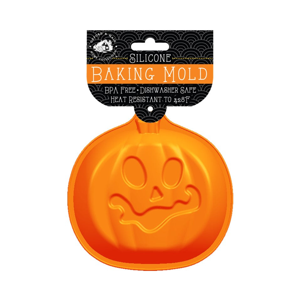 9.84" X 9.06" Silicone Pumpkin Baking Mold -Spooky - Spooky