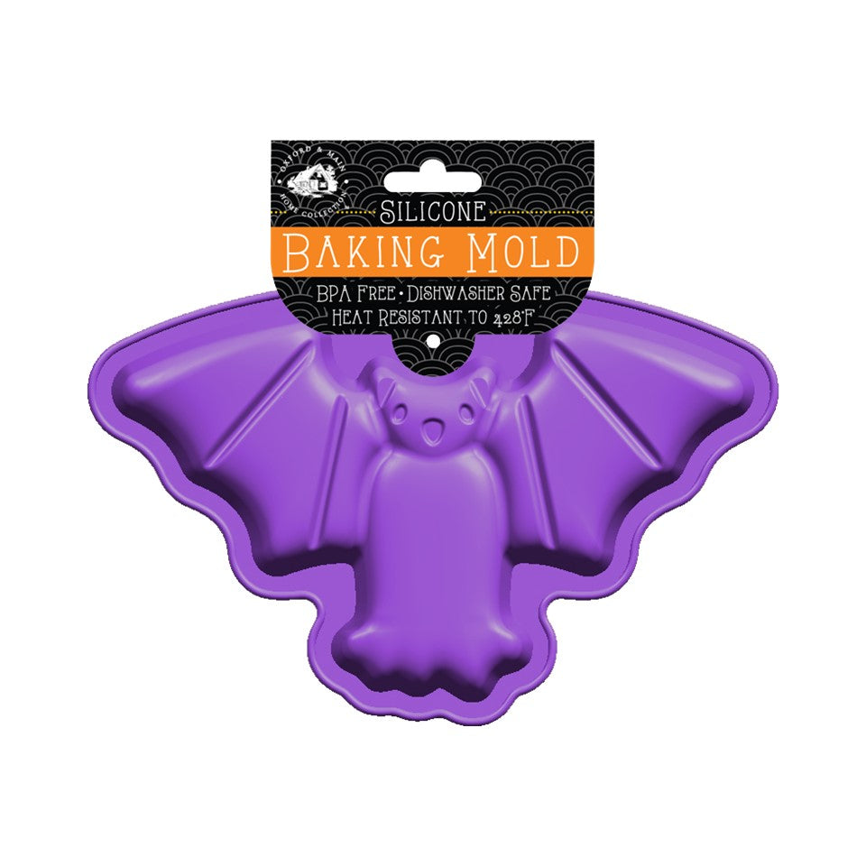 8.46" X 9.44" Silicone Bat Baking Mold - Spooky - Spooky